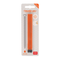 Legami - 3 Ersatzminen für löschbare Gelstifte – Orange