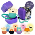 MEGALIGHT Eggy’s Mystery Lights Monsters 👾✨ - Mini Licht (Blind Box) mit Anhänger