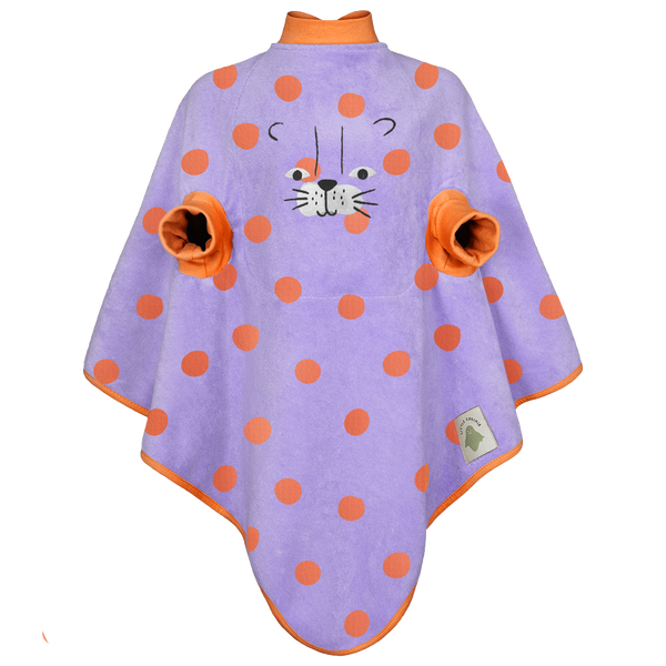 Little Casimir "Boo" Frottee Waterproof Lätzchen - Mitwachsend und Wasserdicht - Little Leo