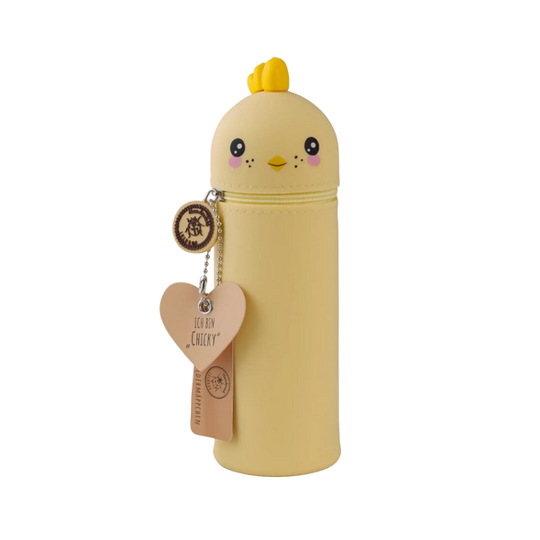 Lulubug Handmade - Silikon Federmäppchen Huhn Chicky