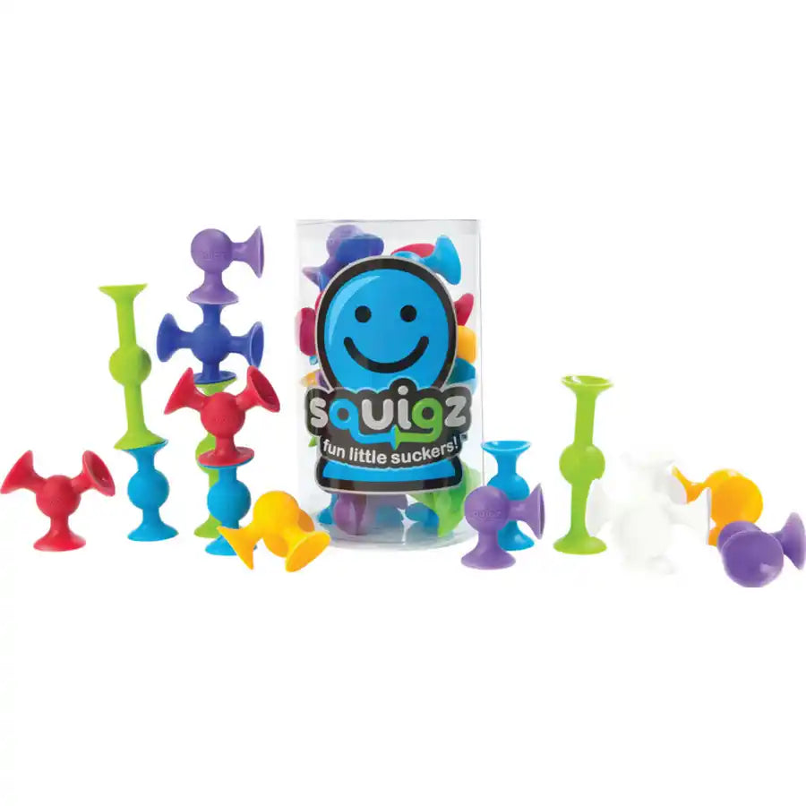 TOMY Squigz Starter Set (22-teilig) - Saugnäpfe - Makimo - Smart Kids