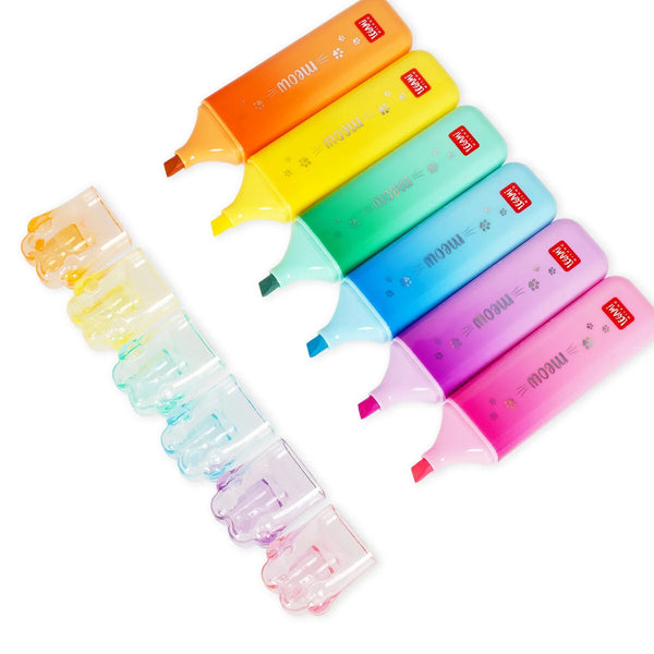 LEGAMI MEOW HIGHLIGHTER – Textmarker Kitty Paw Lila