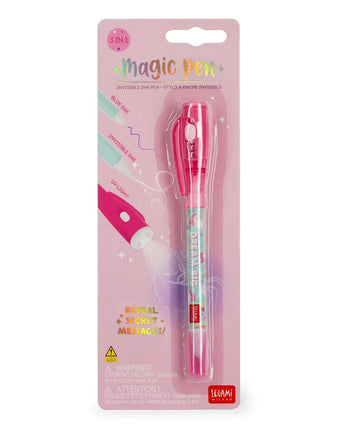 LEGAMI Stift mit unsichtbarer Tinte "Magic Pen" - Einhorn