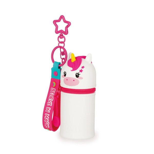 LEGAMI Mini Kawaii Münztasche mit Schlüsselanhänger – Einhorn