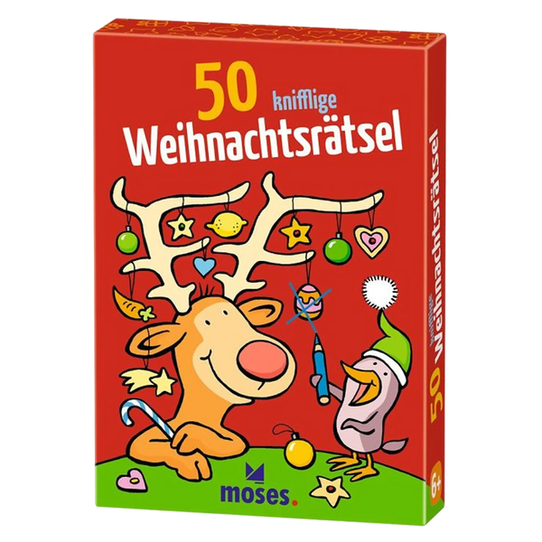 Moses - 50 knifflige Weihnachtsrätsel – Rätselspaß im Advent