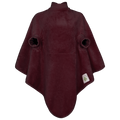 Little Casimir "Boo" Frottee Waterproof Lätzchen - Mitwachsend und Wasserdicht - Mulberry