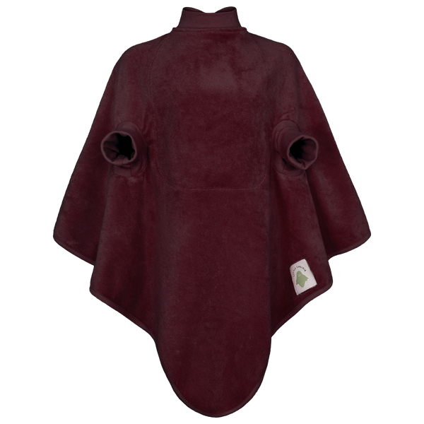 Little Casimir "Boo" Frottee Waterproof Lätzchen - Mitwachsend und Wasserdicht - Mulberry