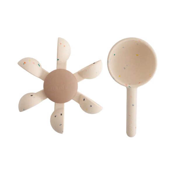Mushie - Water Wheel Bath Toy – Silikon Badspielzeug