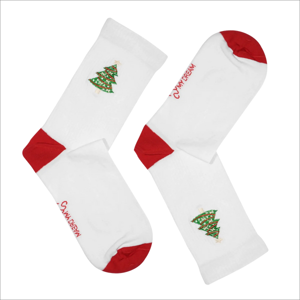 My Day My Dream - Socken - Christmas Collection - Weihnachtsbaum gestickt