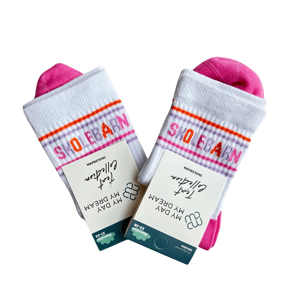 My Day My Dream - Socken - Text Collection - SKOLEBARN pink
