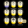 MEGALIGHT BVB Edition EGGY’S MYSTERY LIGHTS – Mini Licht (Blind Box) mit Anhänger