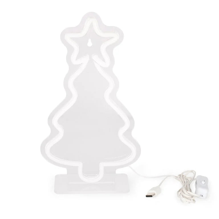 LEGAMI LED-Leuchtschrift Neon-Effekt Lampe "It's a sign" - Xmas-Tree - Makimo - Smart Kids