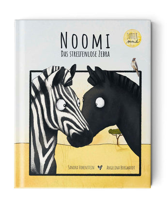 Noomi, das streifenlose Zebra – Inspirierende Geschichte über Selbstakzeptanz