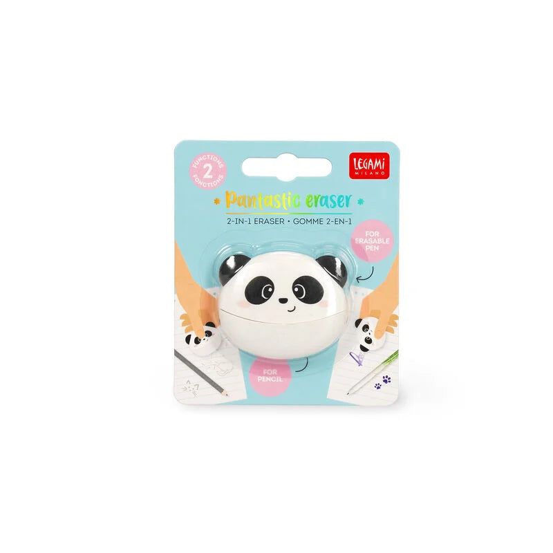 LEGAMI 2-in-1-Radiergummi "Pantastic Eraser" - Panda
