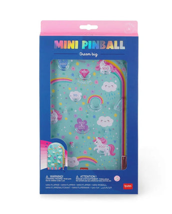 LEGAMI Tragbarer Flipper "Mini Pinball" - Einhorn