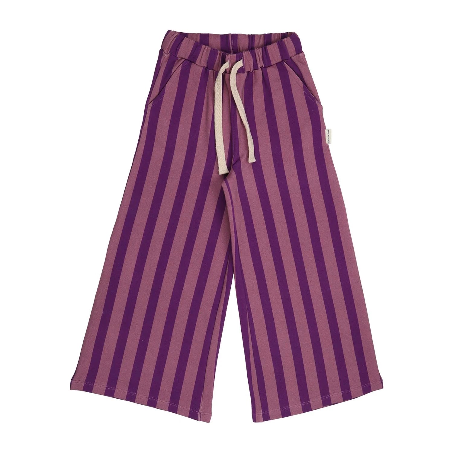 Walkiddy - Purple Lines-Wide Leg Pants - Makimo - Smart Kids