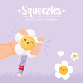 LEGAMI SQUEEZIES – Bleistift mit Squishy Daisy