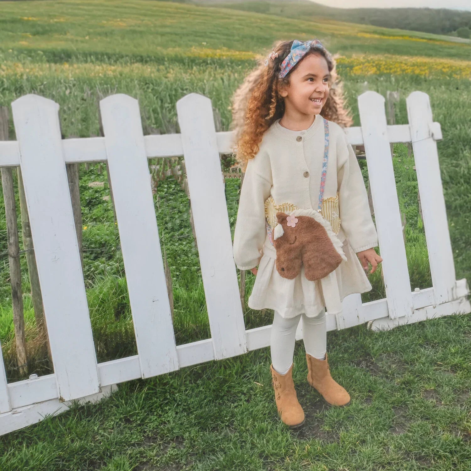 Rockahula Peggy Pony Tasche – Plüsch-Umhängetasche für Kinder - Makimo - Smart Kids