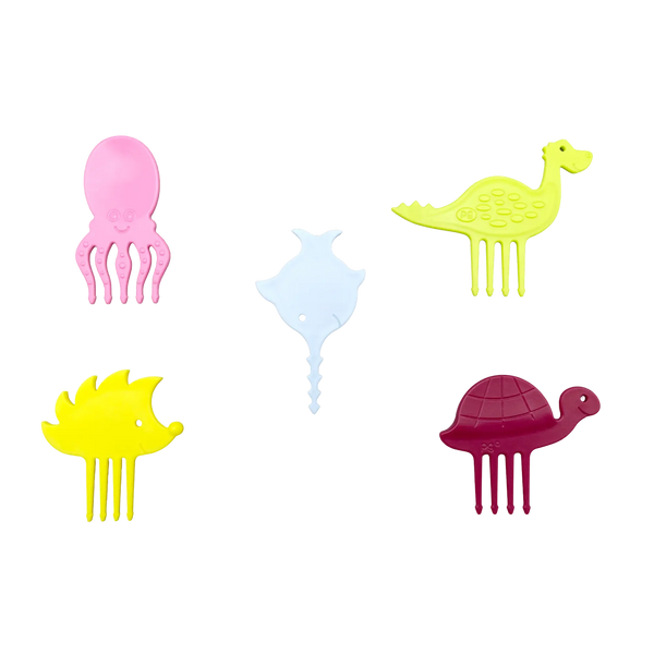 Pieksi und Griffel - Pieksi 5er-Set "SPRINGELINGELING" 🦔🐢🐟🦕🐙