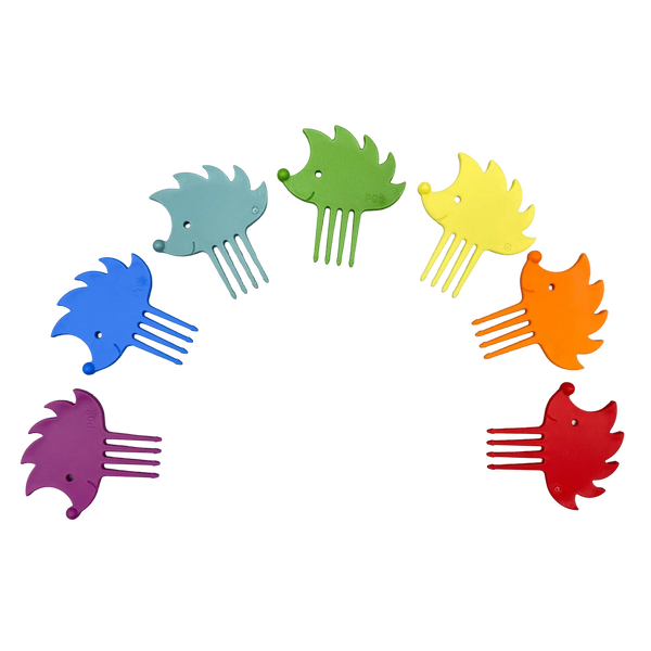 Pieksi und Griffel - Pieksi 7er Set "Rainbow" Igel