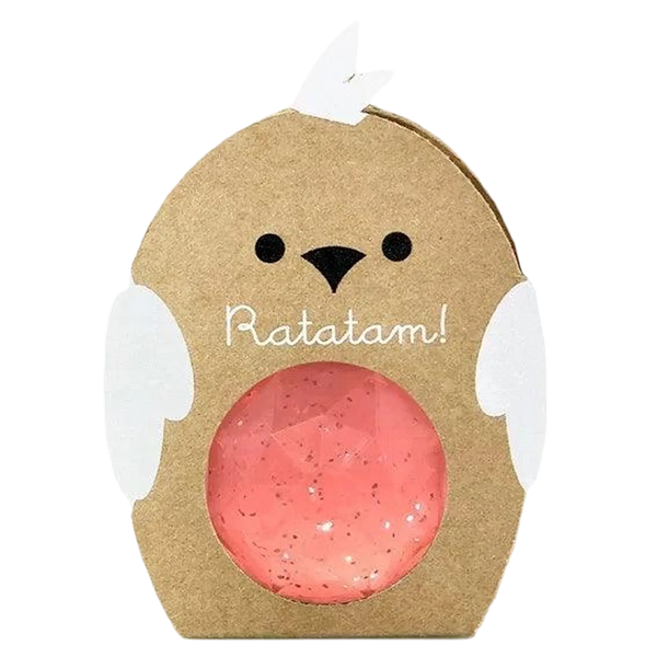 Pinker Vogel-Flummi