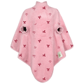 Little Casimir "Boo" Frottee Waterproof Lätzchen - Mitwachsend und Wasserdicht - Pretty Bow
