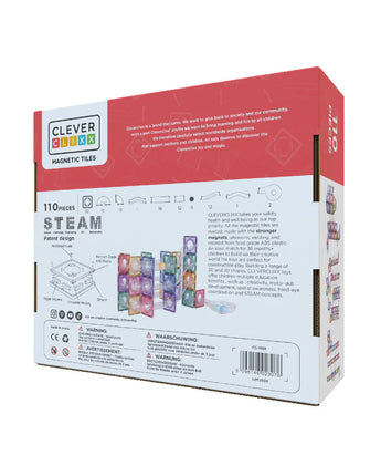 Cleverclixx - Ball Run Clever Pack Pastell - 110-teiliges Set