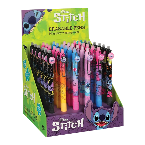 Radierbarer Gelstift "Stitch Black" – Radierbarer Schreibspaß