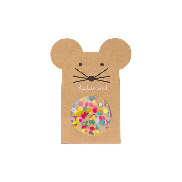 Ratatam - Flummi Maus Glitzer Konfetti