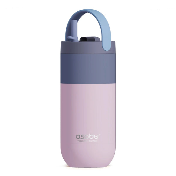 Asobu ORBIT Travel Mug Pastell Pink - 890ml Edelstahl Thermobecher keramikbeschichtet - Makimo - Smart Kids