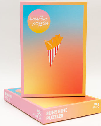 Sunshine Puzzles - FRIES, 1000 Teile Puzzle