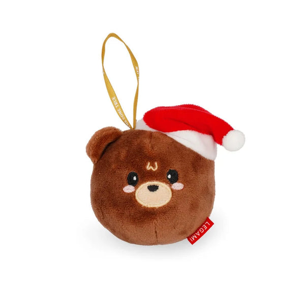 LEGAMI Weihnachtsdekoration aus Plüsch - Oh-Oh-Ohrnaments - Teddy - Makimo - Smart Kids