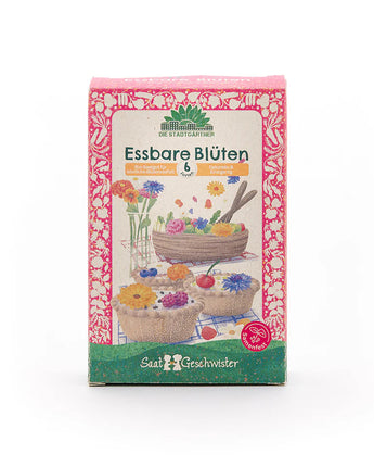 Die Stadtgärtner - Saatgutset "Essbare Blüten"