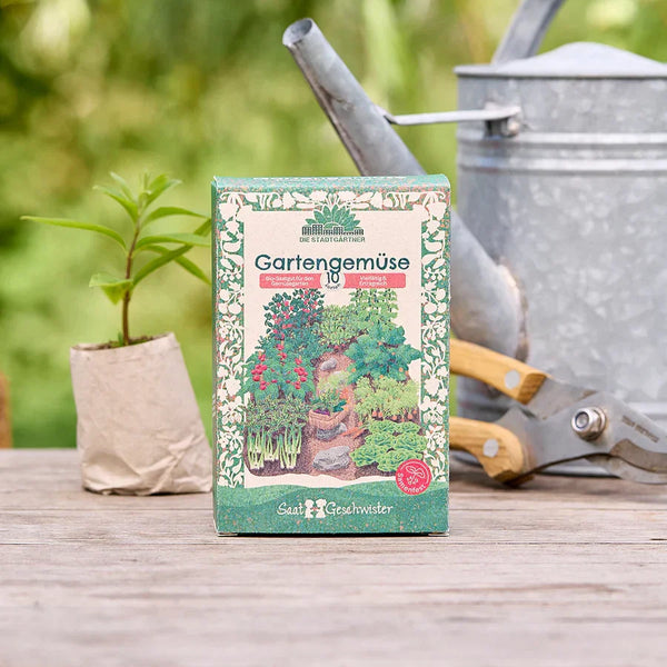 Die Stadtgärtner - Saatgutset "Gartengemüse" - Makimo - Smart Kids