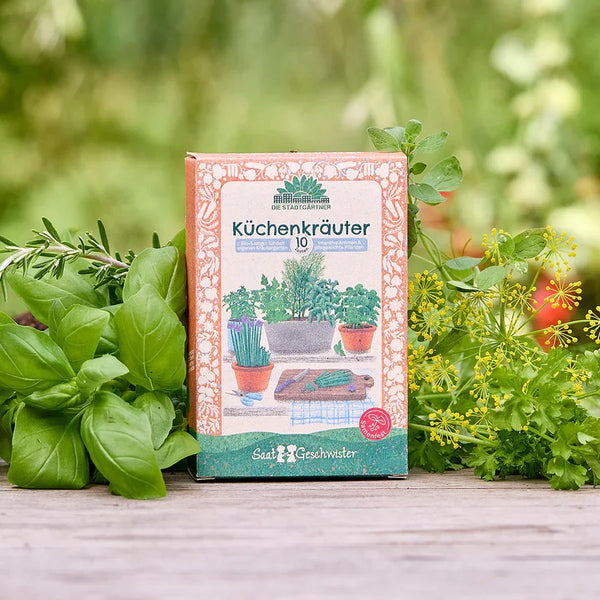 Die Stadtgärtner - Saatgutset "Küchenkräuter" - Makimo - Smart Kids
