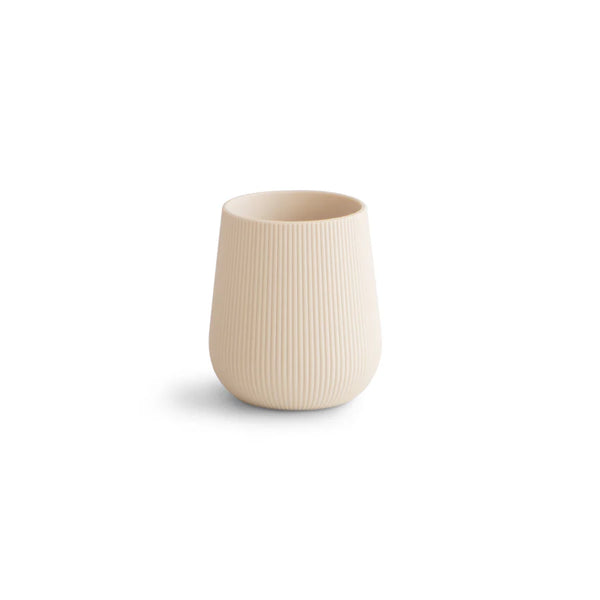Mushie - Silicone Starter Cup – Silikon Trinklernbecher für Babys - Shifting Sand - Makimo - Smart Kids