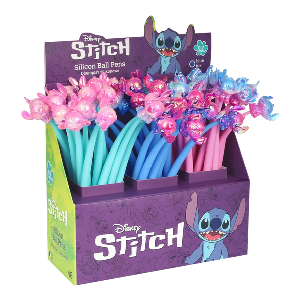 Silikonkugelschreiber STITCH – Flexibler Kugelschreiber