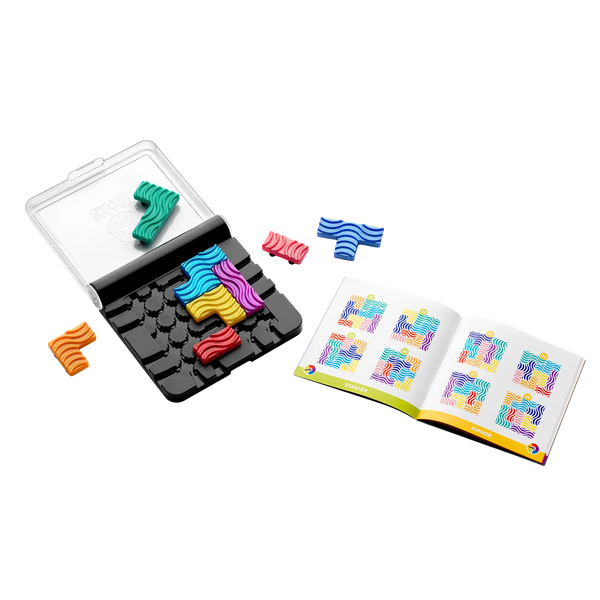 SmartGames - IQ Flow – Logikspiel mit 120 Aufgaben 🧠🌈