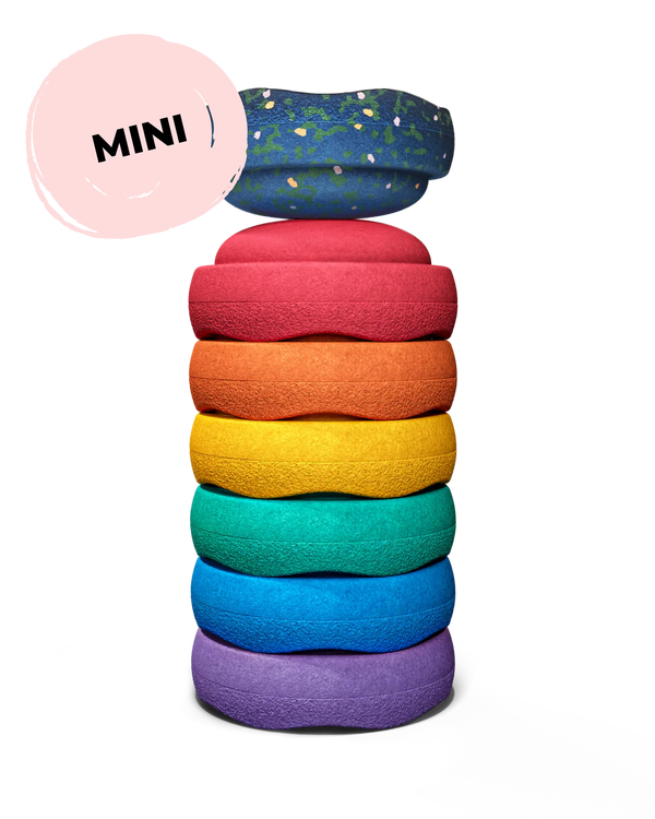 Stapelstein® Spring Special Mini rainbow classic