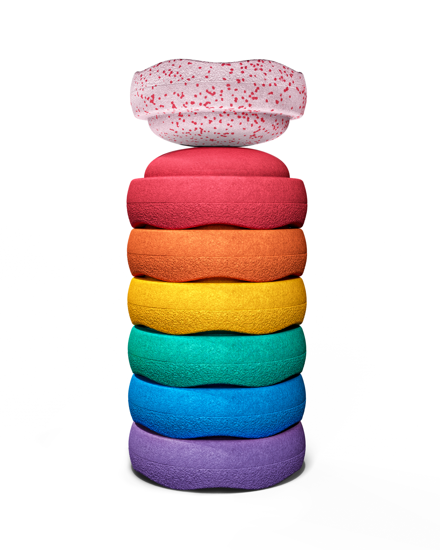 Stapelstein® Mini Rainbow Winter Edition - Limitiertes Design - Makimo - Smart Kids