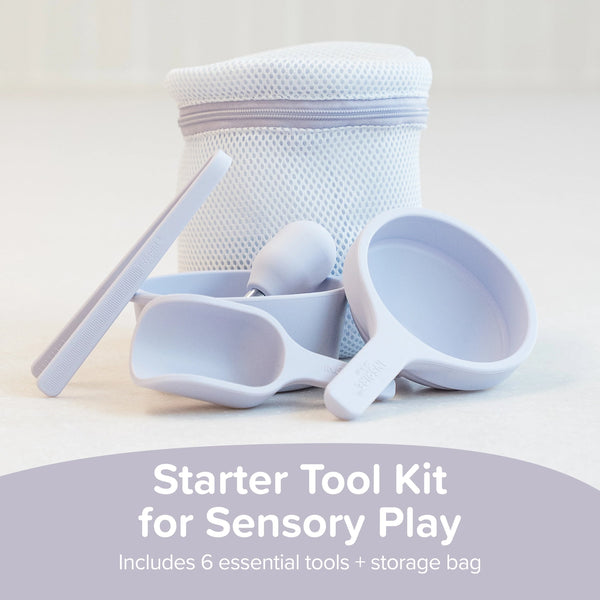 INSPIRE MY PLAY Starter Tool Kit – Sensorikspielzeug Set in Lilac