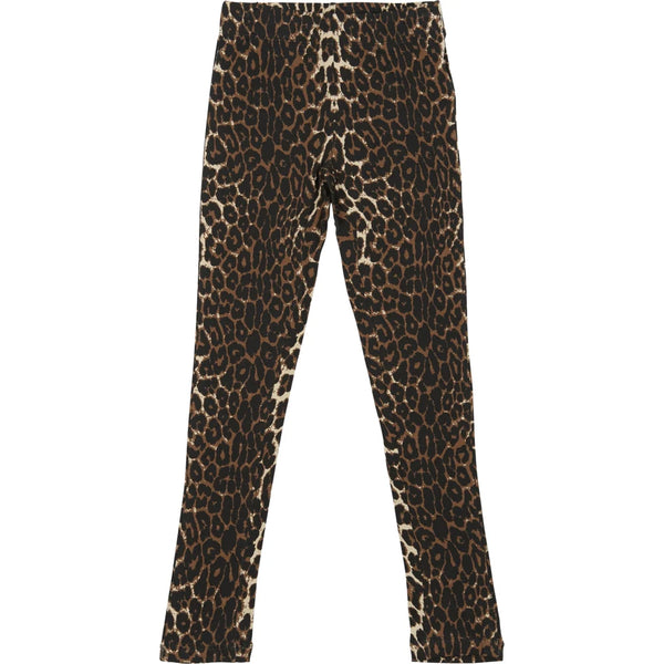 The NEW Parnell Leggings – Feather Gray AOP - Nachhaltige Kinderleggings Bio-Baumwolle - Makimo - Smart Kids