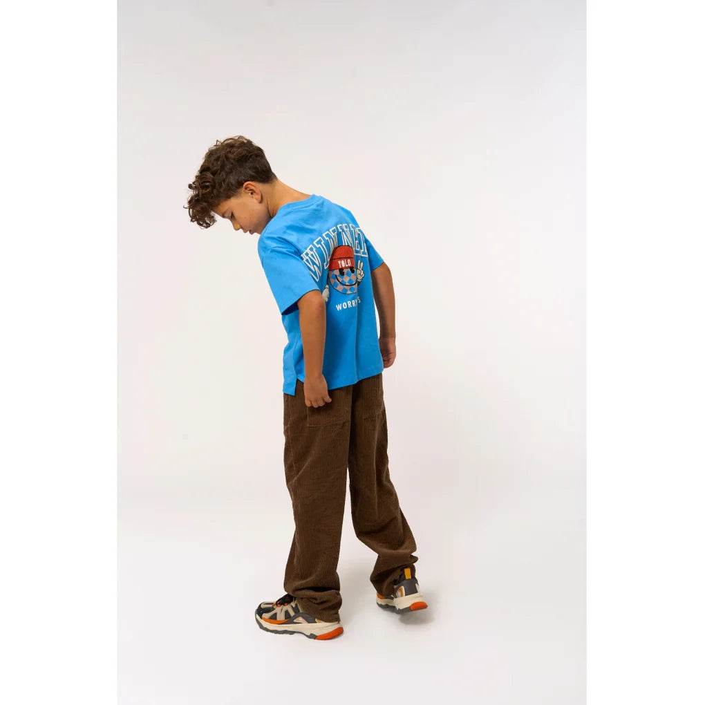 The NEW Pauli Oversized T-Shirt – Campanula - Bio-Baumwolle - Makimo - Smart Kids