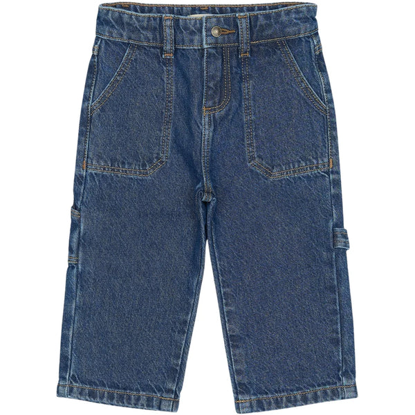 The NEW Siblings Parker Worker Jeans – Blue Denim - Makimo - Smart Kids