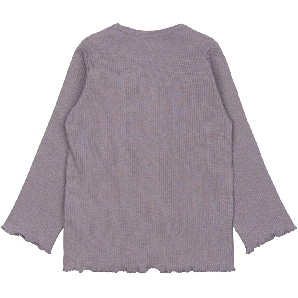 The NEW Siblings Princess Longsleeve Rib Tee – Gray Ridge - Makimo - Smart Kids