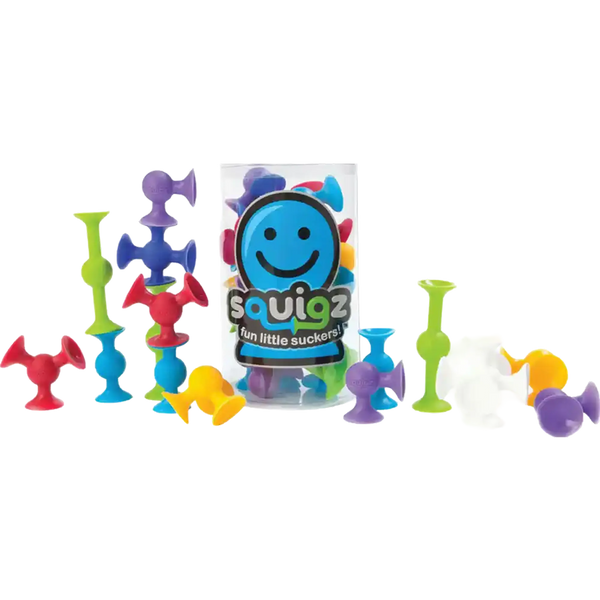 TOMY Squigz Starter Set (22-teilig) - Saugnäpfe