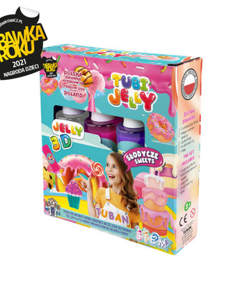 TUBAN - TUBI JELLY - Set aus 3 Farben - Bonbon