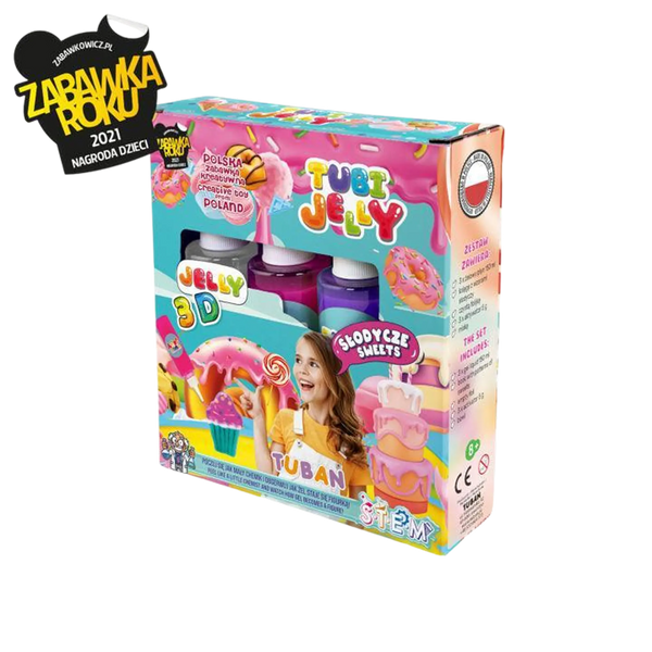 TUBAN - TUBI JELLY - Set aus 3 Farben - Bonbon