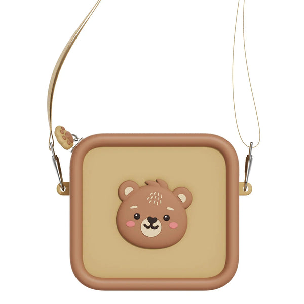 The Zoofamily - Silikon-Tasche - Bär - Makimo - Smart Kids