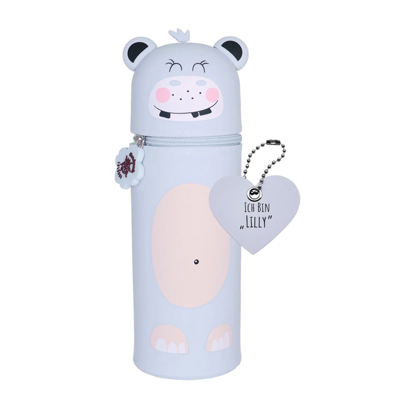 Tiermäppchen „Hippo Lilly“ – Das niedliche Federmäppchen aus Silikon